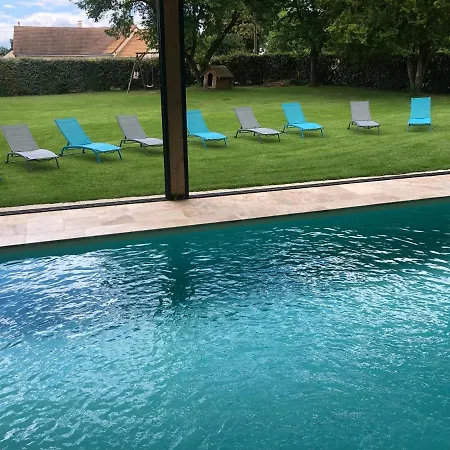 דירה 4 Personnes Avec Piscine Interieure 31 Degres Zoo De 24 H Du Mans *