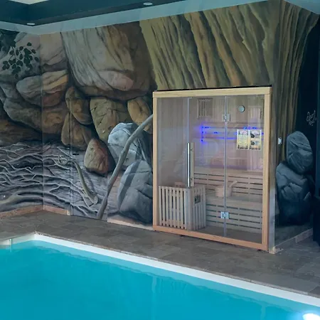 Апартаменты 4 Personnes Avec Piscine Interieure 31 Degres Zoo De 24 H Du Mans Ла-Флеш